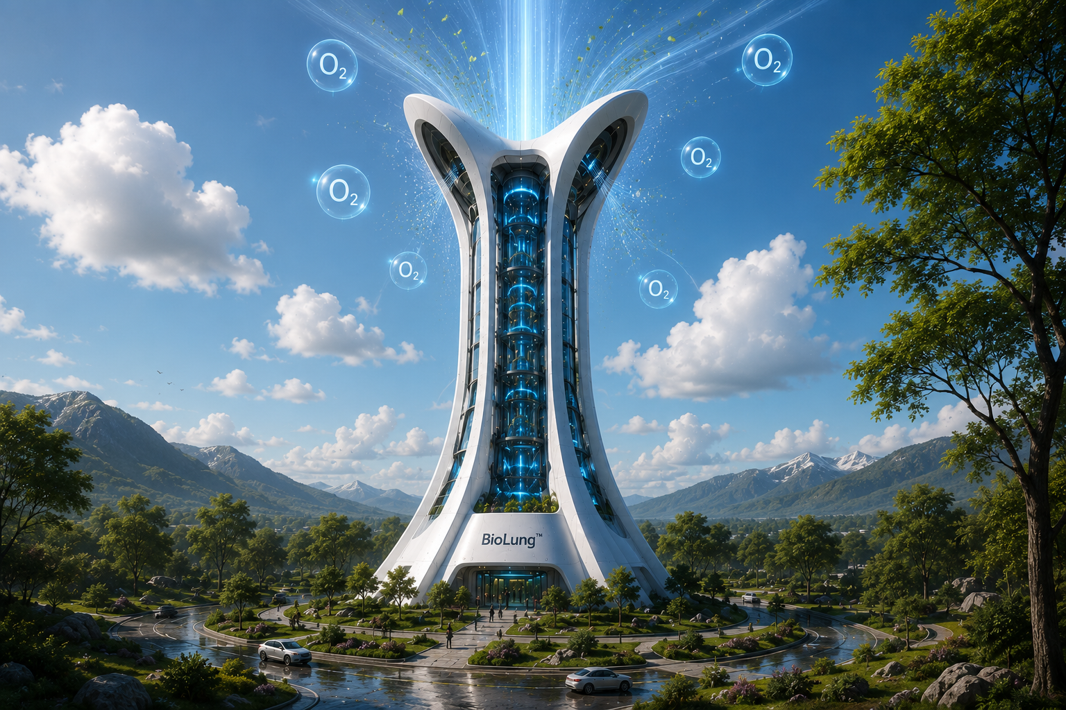BioLung industrial or workshop air handling concept
